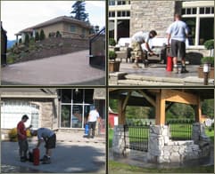 Rampton Stonescapes work collage